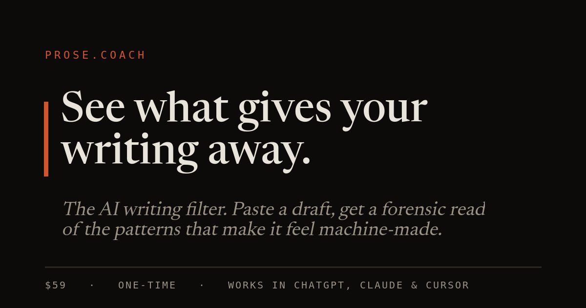 Prose Coach screenshot